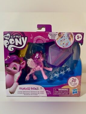 My Little Pony A New Generation Crystal Adventure Princess Petals 3" New Sealed